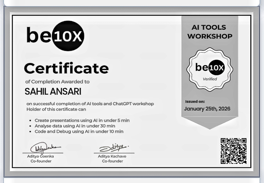 AI Tools and ChatGPT Workshop